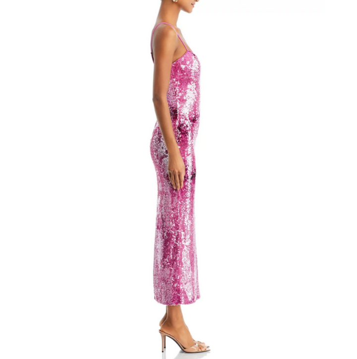 Bardot Infinite Sequin Maxi Dress MSRP $159