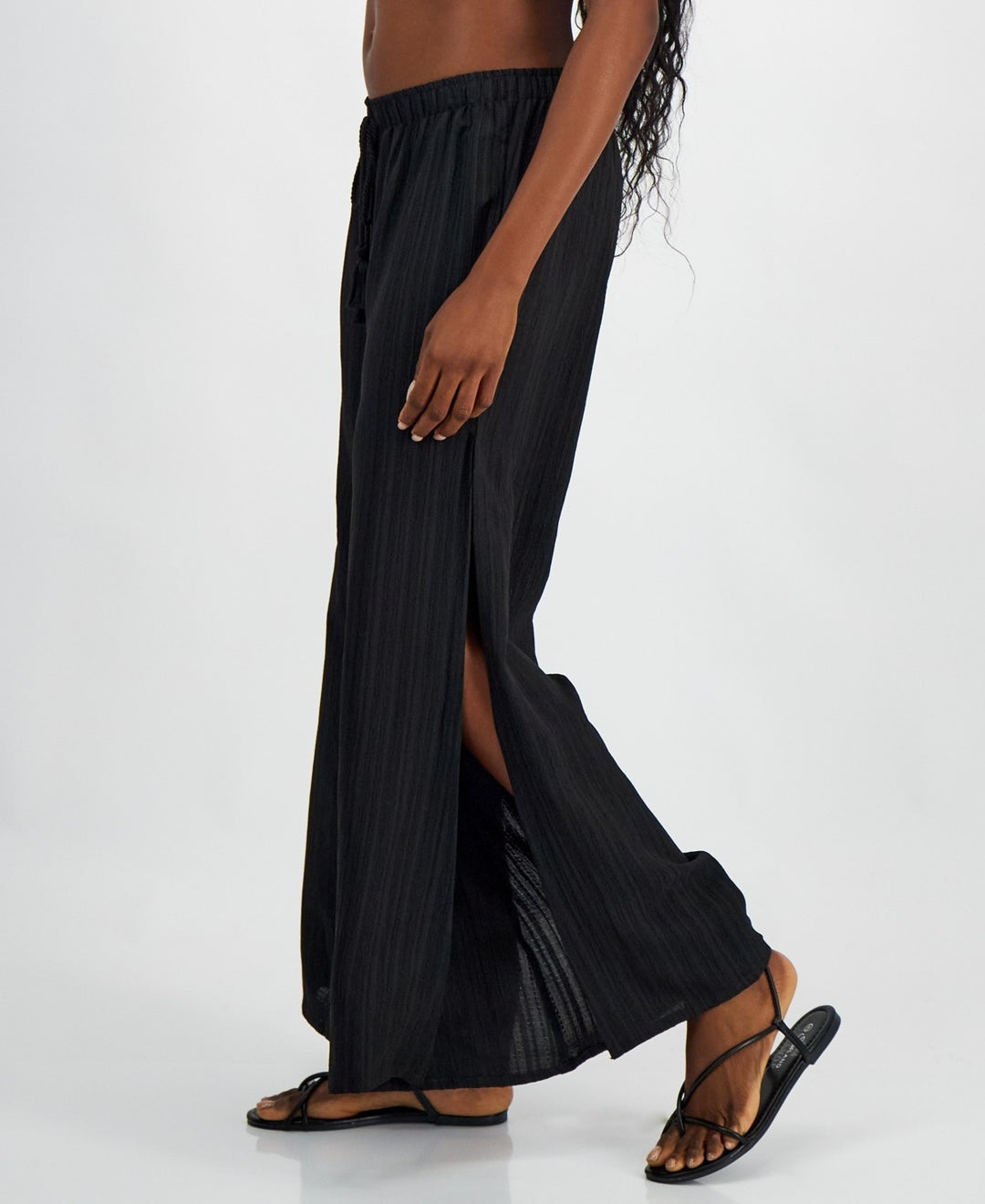 J Valdi Cancun Wide-Leg Swim Cover-up Pants MSRP $70