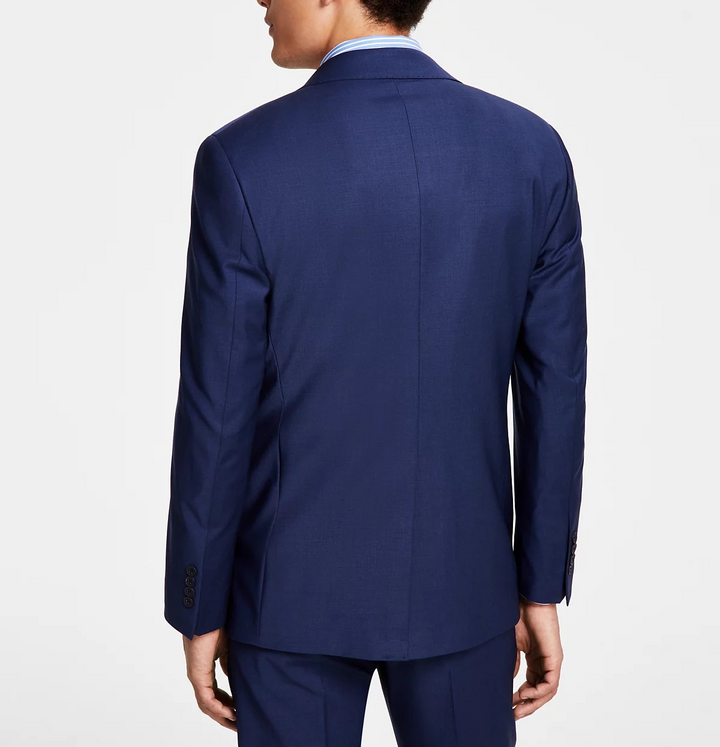 B By Brooks Brothers Men's Classic-Fit Stretch Wool Blend Suit Jacket MSRP $450