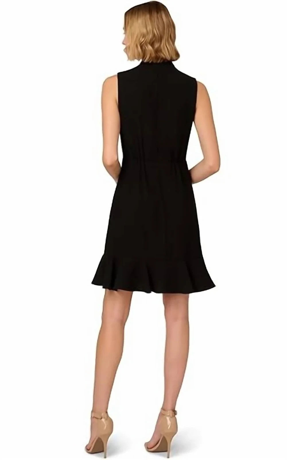 Adrianna Papell Women's Sleeveless Chiffon Dress MSRP $149