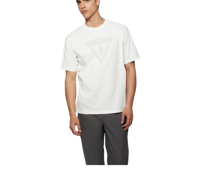 GUESS  Alino Triangle Signature Tee  MSRP $39 Size L