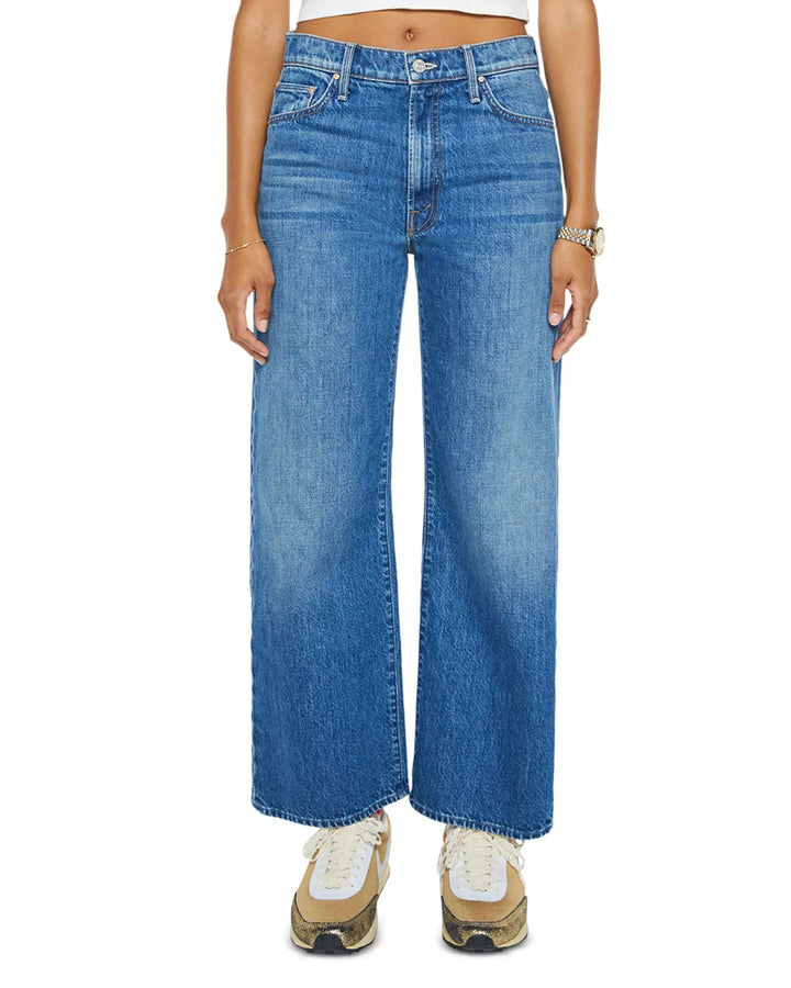 MOTHER The Dodger High Rise Ankle Wide Leg Jeans MSRP $278