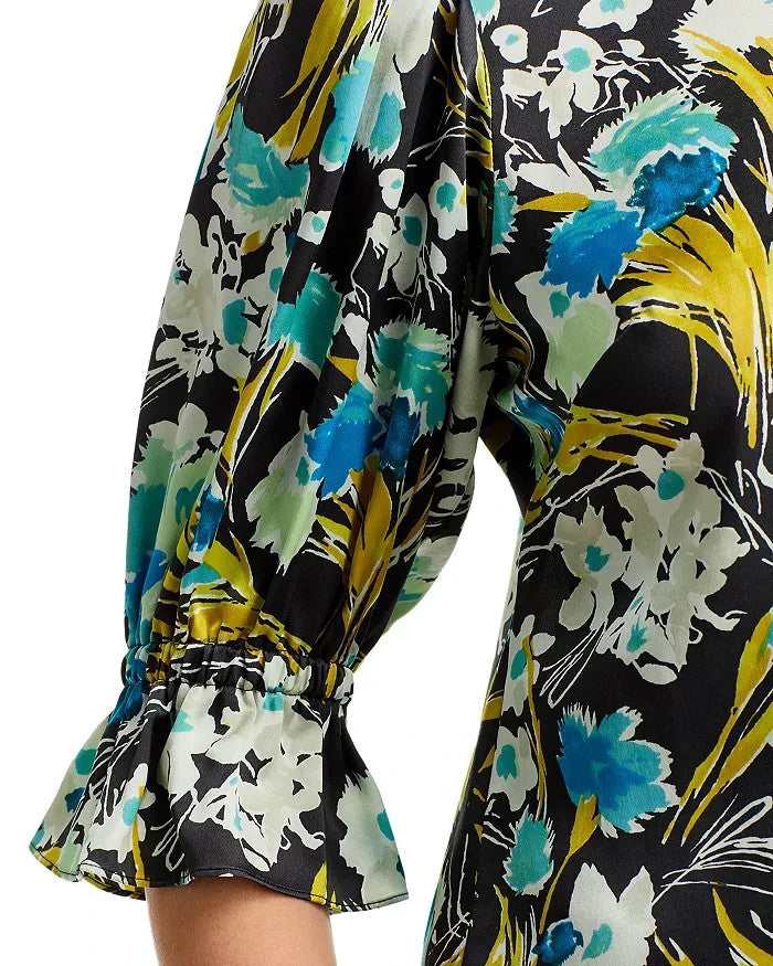 Cinq à Sept Fiona Tossed Floral Top MSRP $295