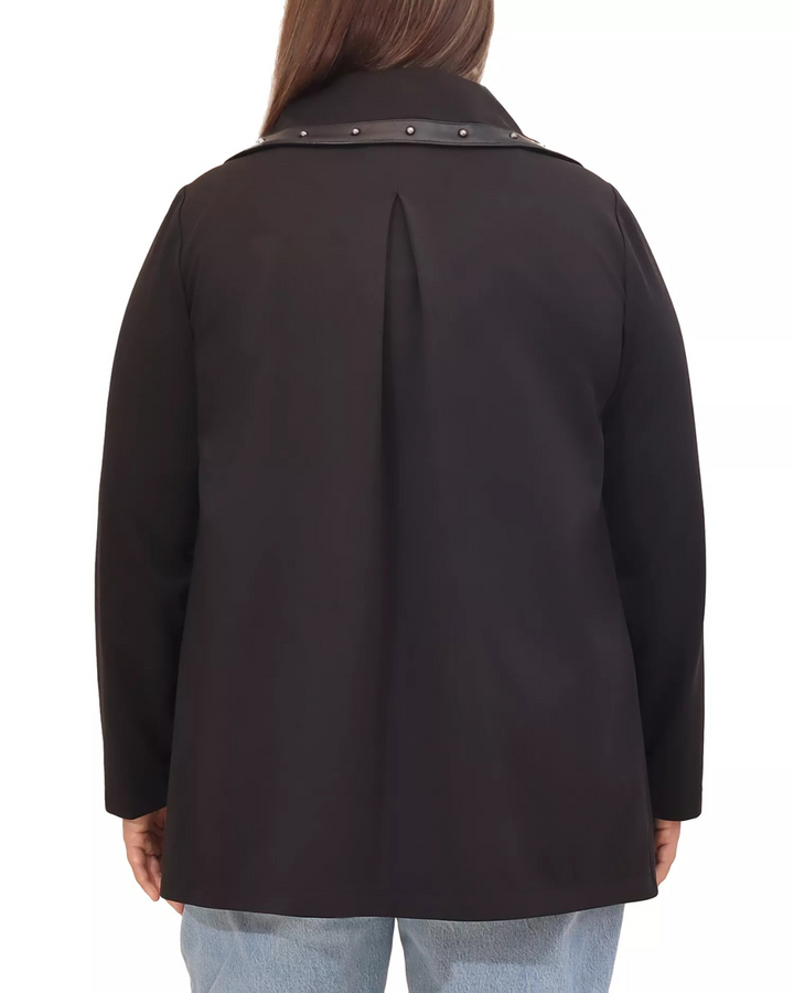 Bagatelle Plus Drape Collar Jacket MSRP $119
