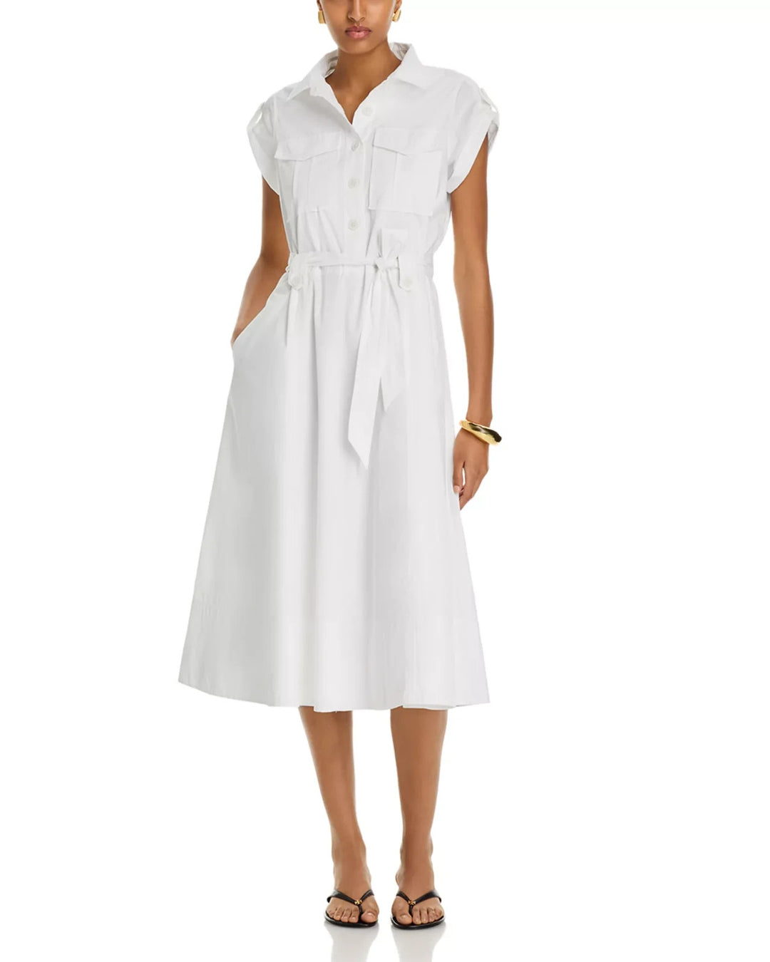 Derek Lam 10 Crosby Kayla Poplin Dress MSRP $395