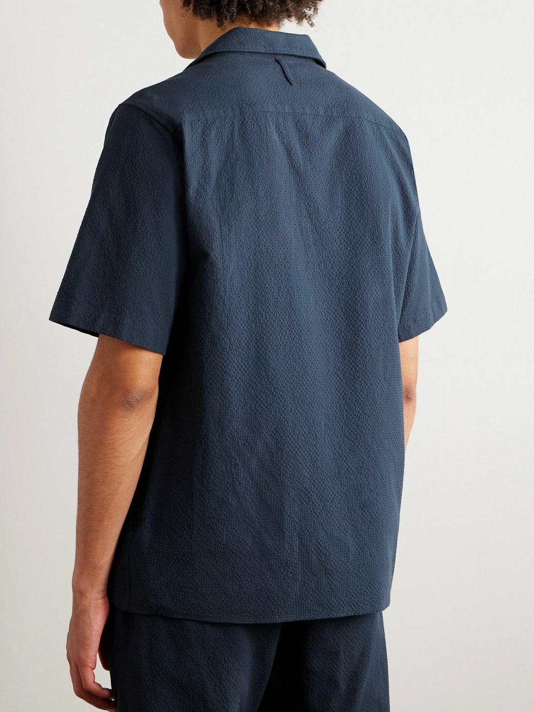 NN07 Julio Seersucker Shirt MSRP $185