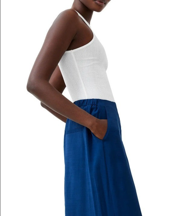 French Connection Barbara High Rise Wide Leg Pants MSRP $118