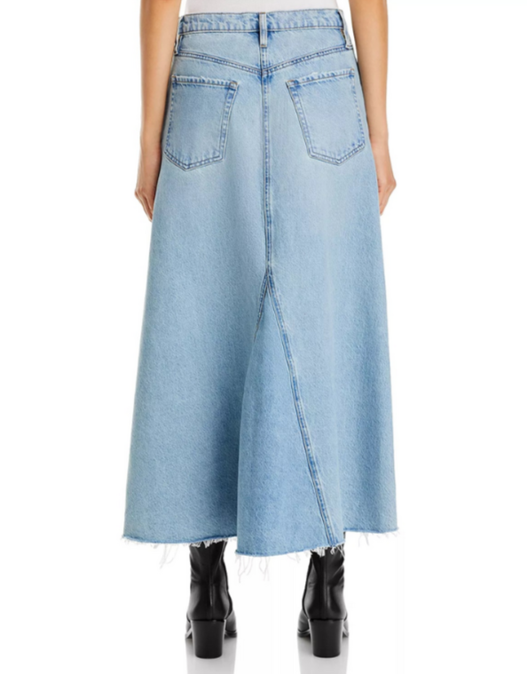 FRAME The Dorothy Denim Skirt MSRP $268
