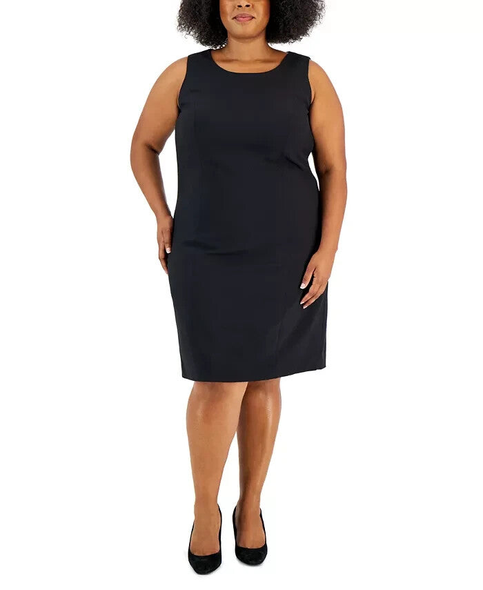 Le Suit Plus Size Topper Jacket & Sheath Dress Suit MSRP $330 Size 14W
