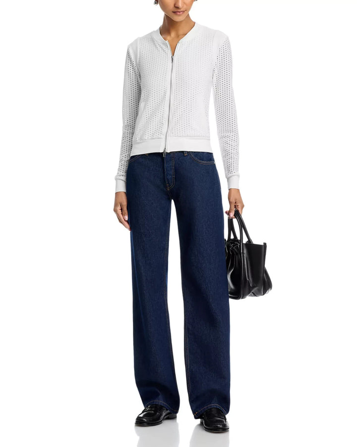 Six Fifty The Cutout Zip Up Sweater MSRP $88