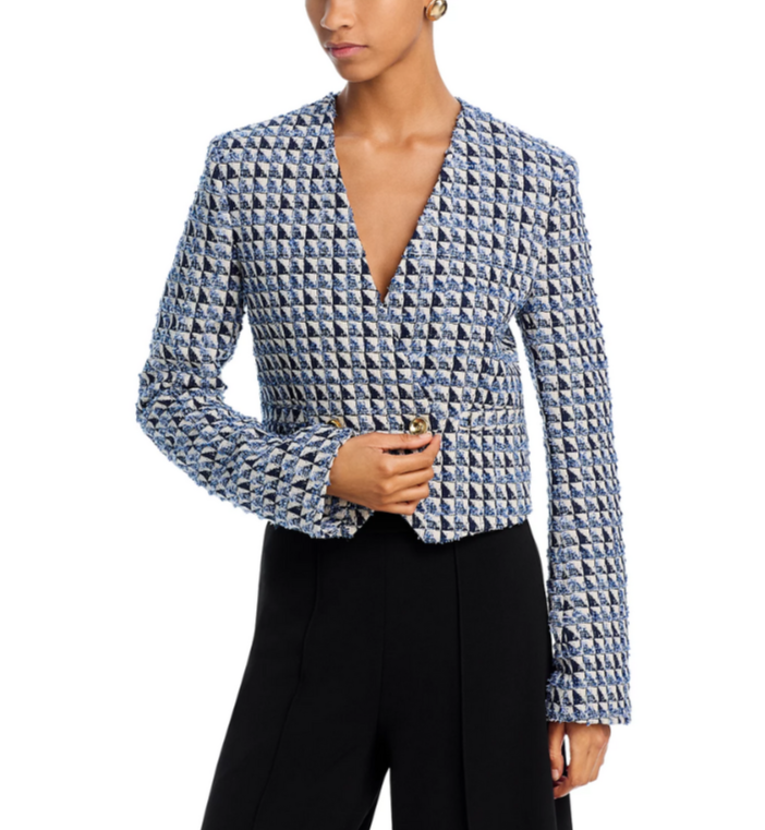 Derek Lam 10 Crosby Marcel Tweed Jacket MSRP $650