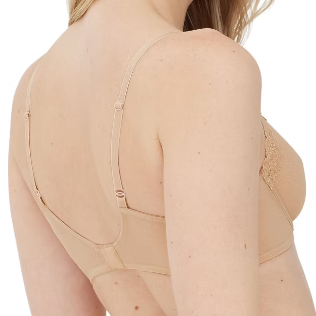 Women's Passion Mesh Unlined Underwire Bra MSRP $58