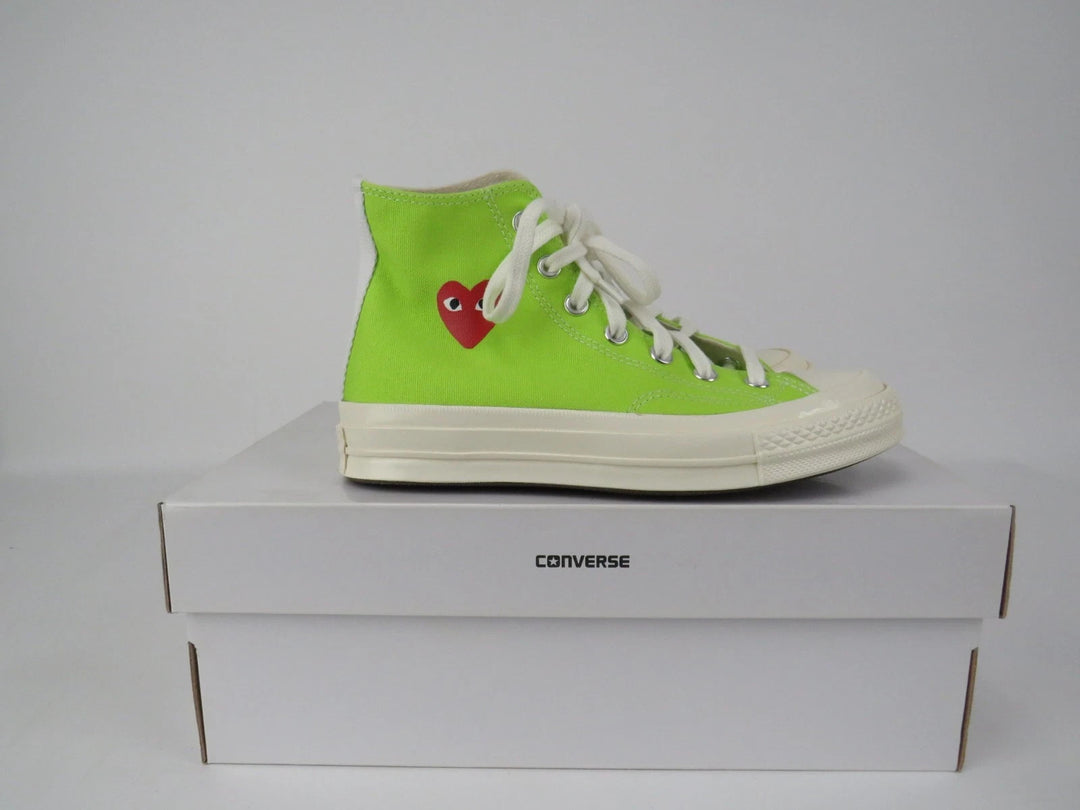 Comme Des Garcons PLAY x Converse Unisex Chuck High Top Sneakers