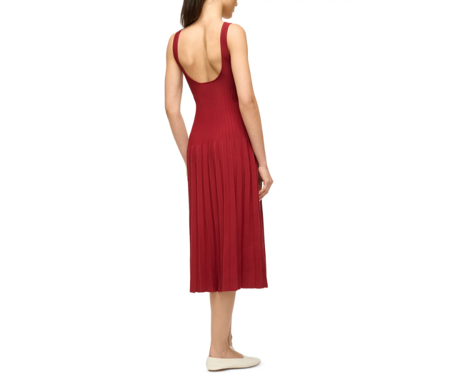 STAUD Ellison Midi Dress MSRP $295