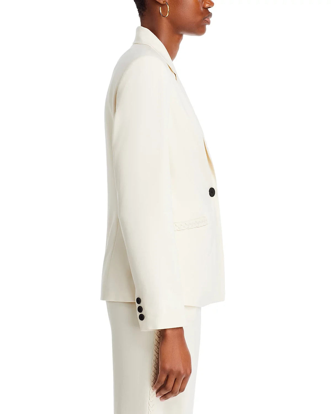 T Tahari Single Button Blazer MSRP $148