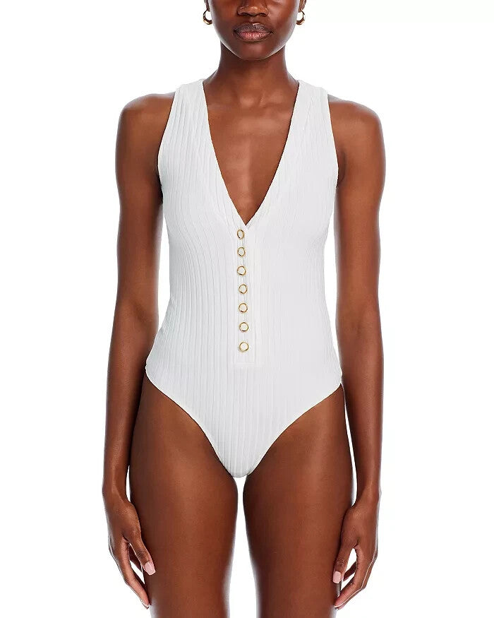 Generation Love Camille Ribbed Bodysuit MSRP $129 Size XS
