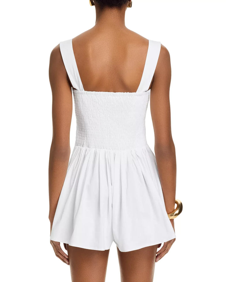 Line & Dot Ophella Poplin Romper MSRP $134