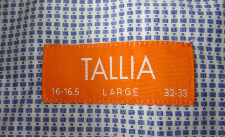 Tallia Geo-Link Dress Shirt MSRP $79