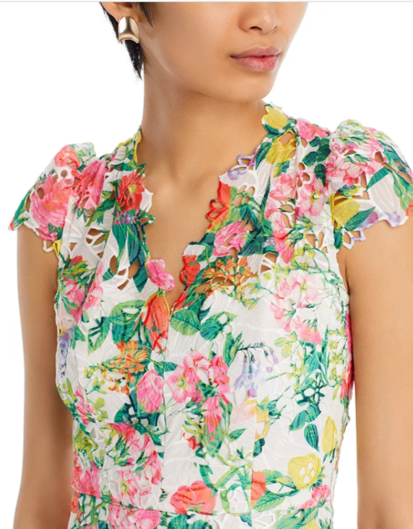 Eliza J Guipure Lace Dress MSRP $198