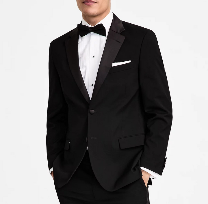 Nautica Men's Modern-Fit Stretch Tuxedo Suit MSRP $395