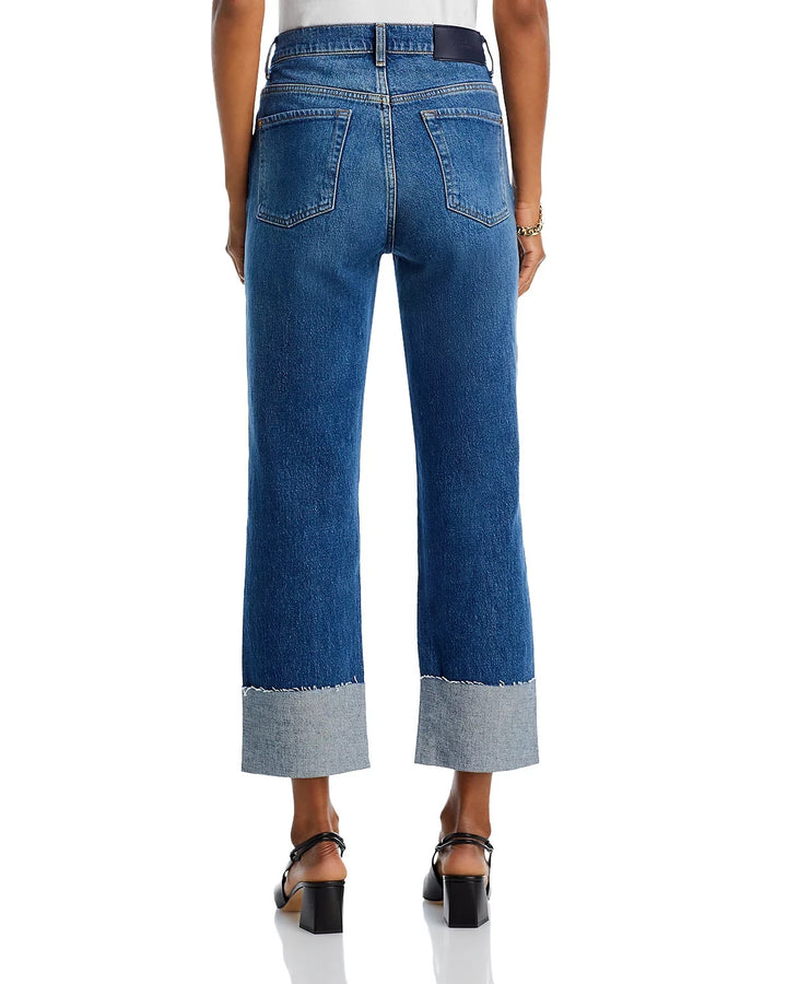 7 For All Mankind Logan High Rise Ankle Stovepipe Jeans MSRP $208