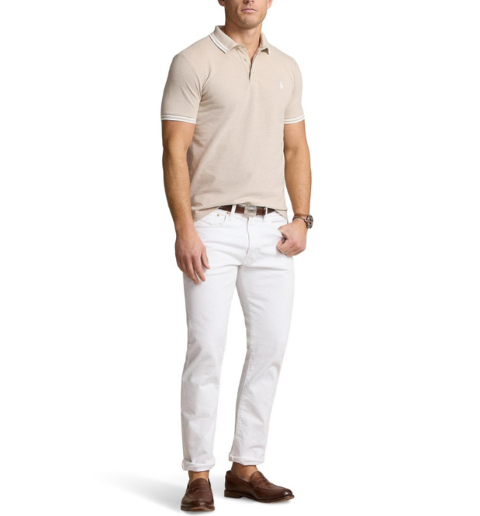 POLO Ralph Lauren Classic Fit Stretch Mesh Polo Shirt MSRP $115