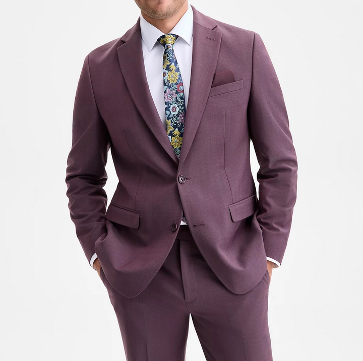 Bar III Men's Slim-Fit Wool-Blend Suit Separate Jacket MSRP $425