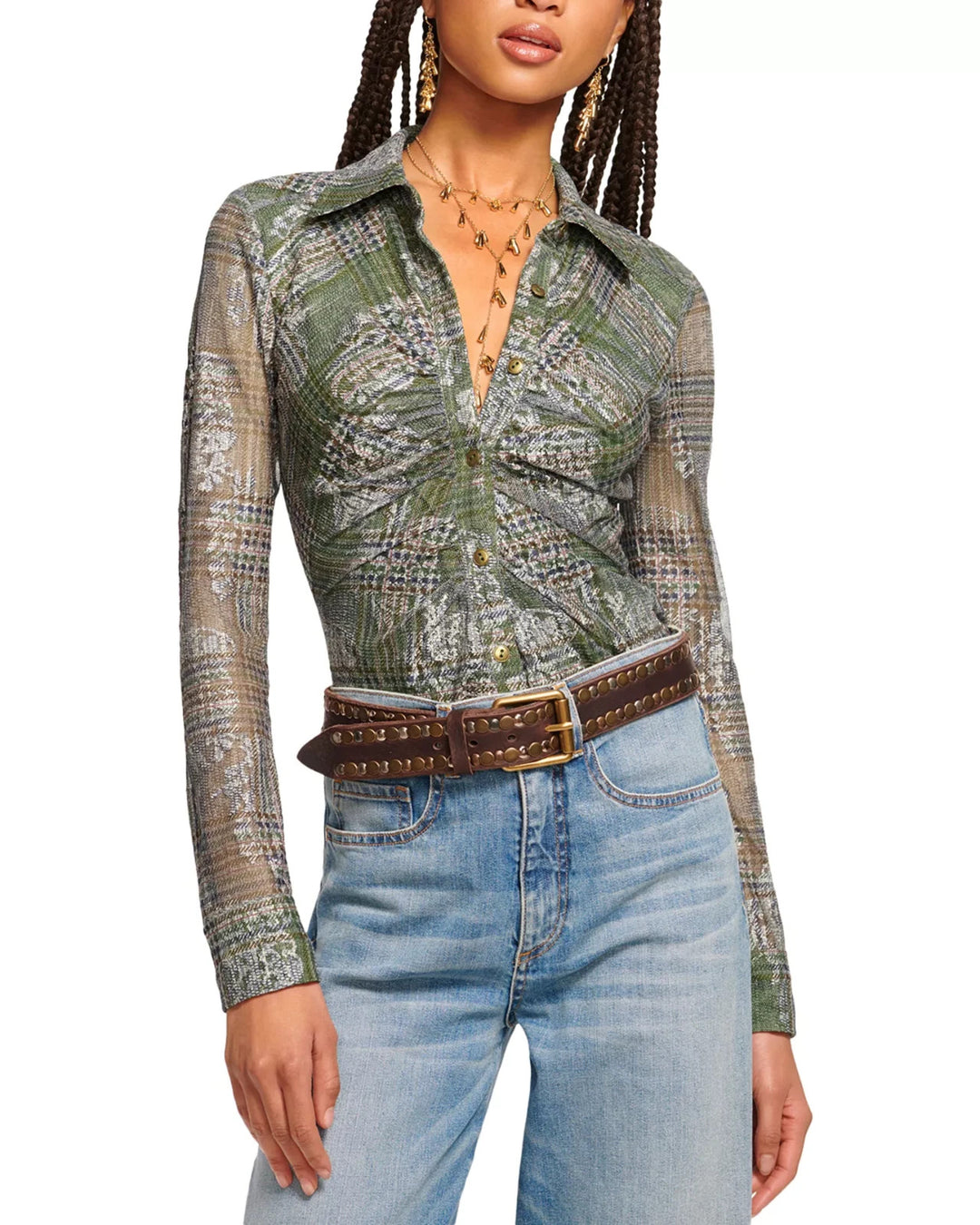 Ramy Brook Hamilton Blouse MSRP $177