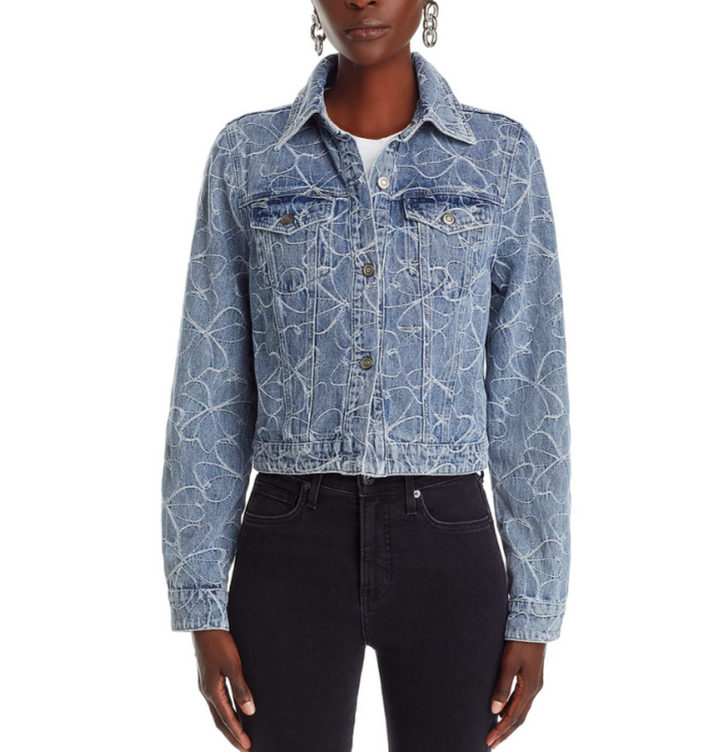 Ramy Brook Hoff Denim Jacket MSRP $445