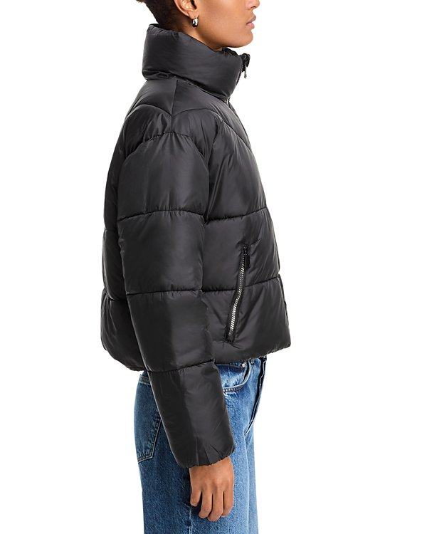 Aqua Cire Crop Pad Puffer Coat MSRP $128