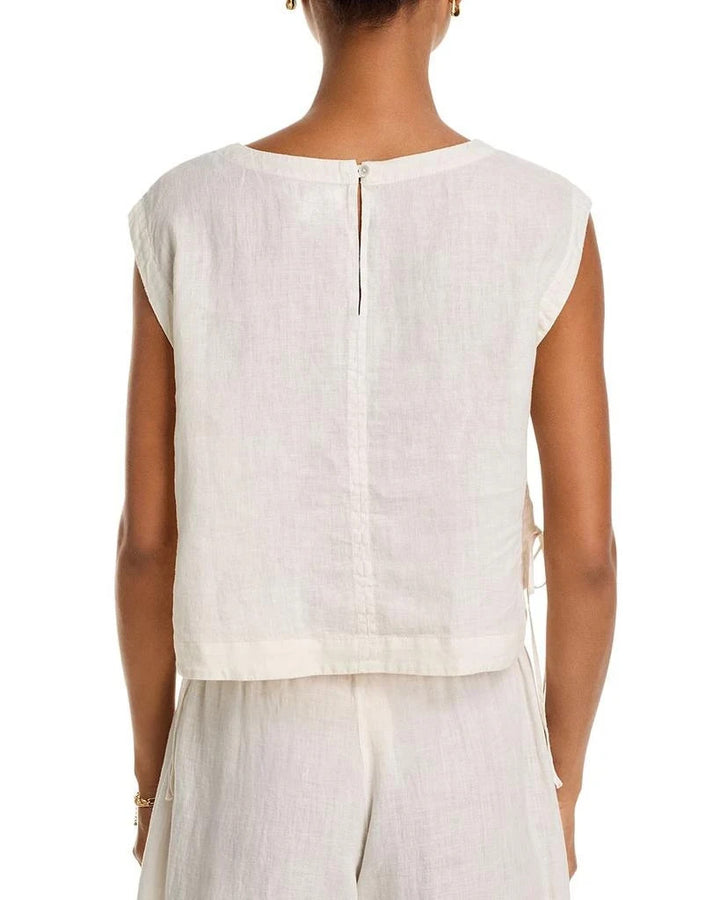 Velvet by Graham & Spencer Tavia Side Tie Top MSRP $189