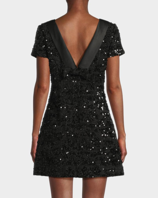 LIKELY Naomi Sequined Mini Dress MSRP $268