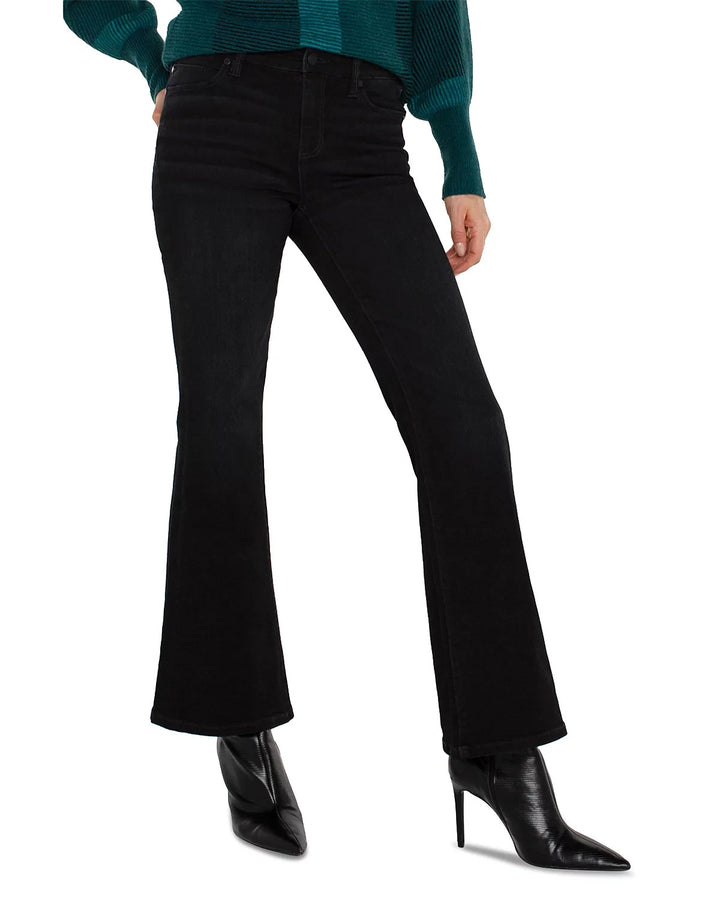 Liverpool Los Angeles Kennedy High Rise Flared Jeans MSRP $109