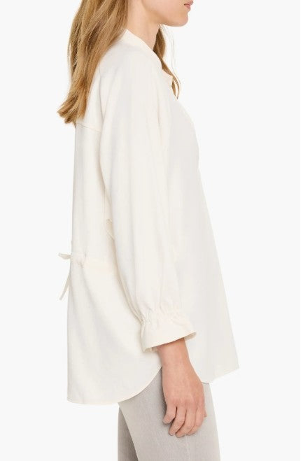 NIC+ZOE Breezy Drawstring Back Top MSRP $148