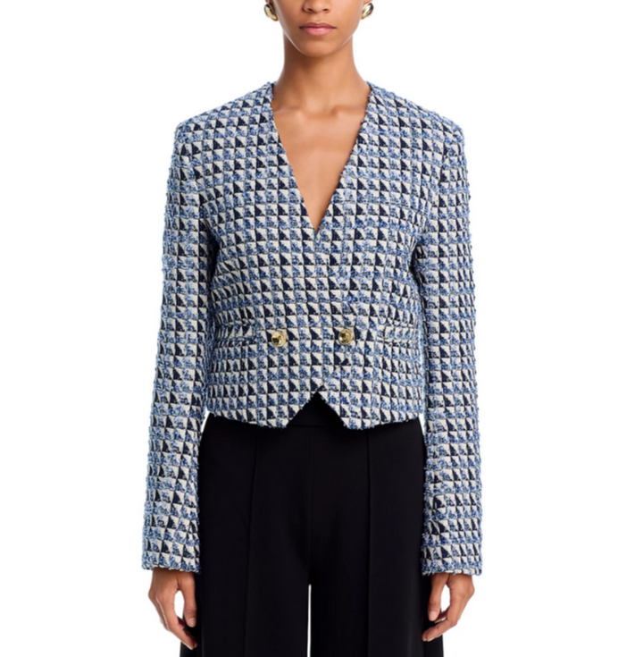 Derek Lam 10 Crosby Marcel Tweed Jacket MSRP $650