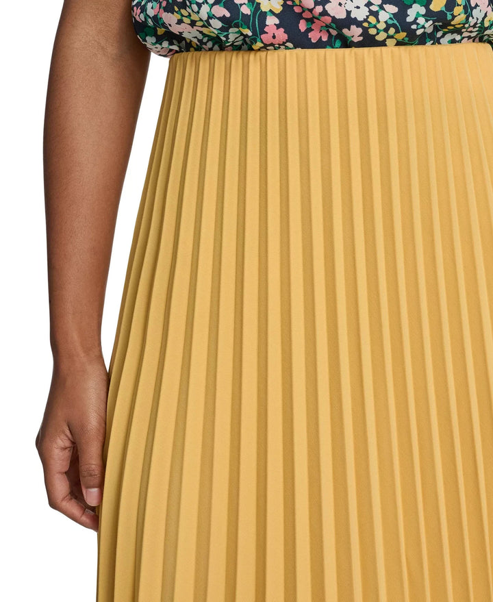 Tommy Hilfiger Women's Pleated Pull-On Skirt MSRP $119