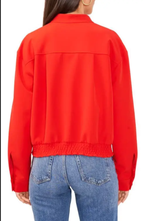 VINCE CAMUTO Stand Collar Bomber Jacket MSRP $169