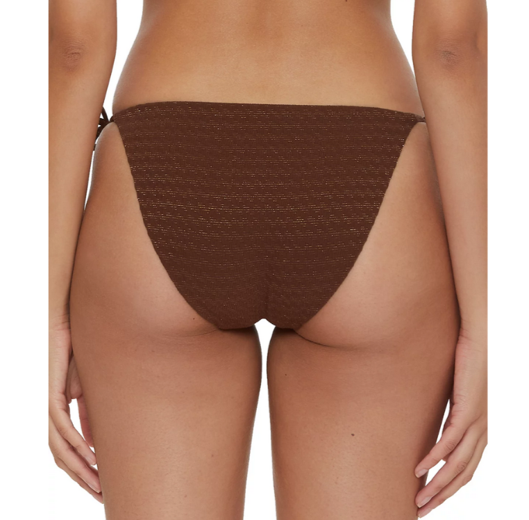Trina Turk Glimmer Tie Side Bikini Bottoms MSRP $88