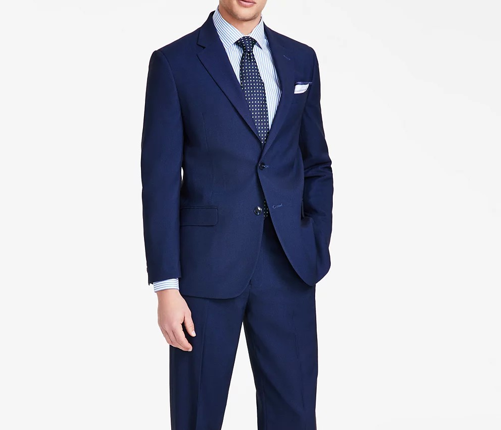 Nautica Men's Modern-Fit Bi-Stretch Suit Jacket MSRP $395