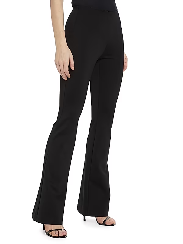 Alice + Olivia RMP Back Zip Bootcut Pants MSRP $295