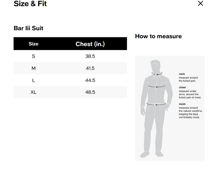 Bar III Slim-Fit Linen Suit Vest MSRP $115