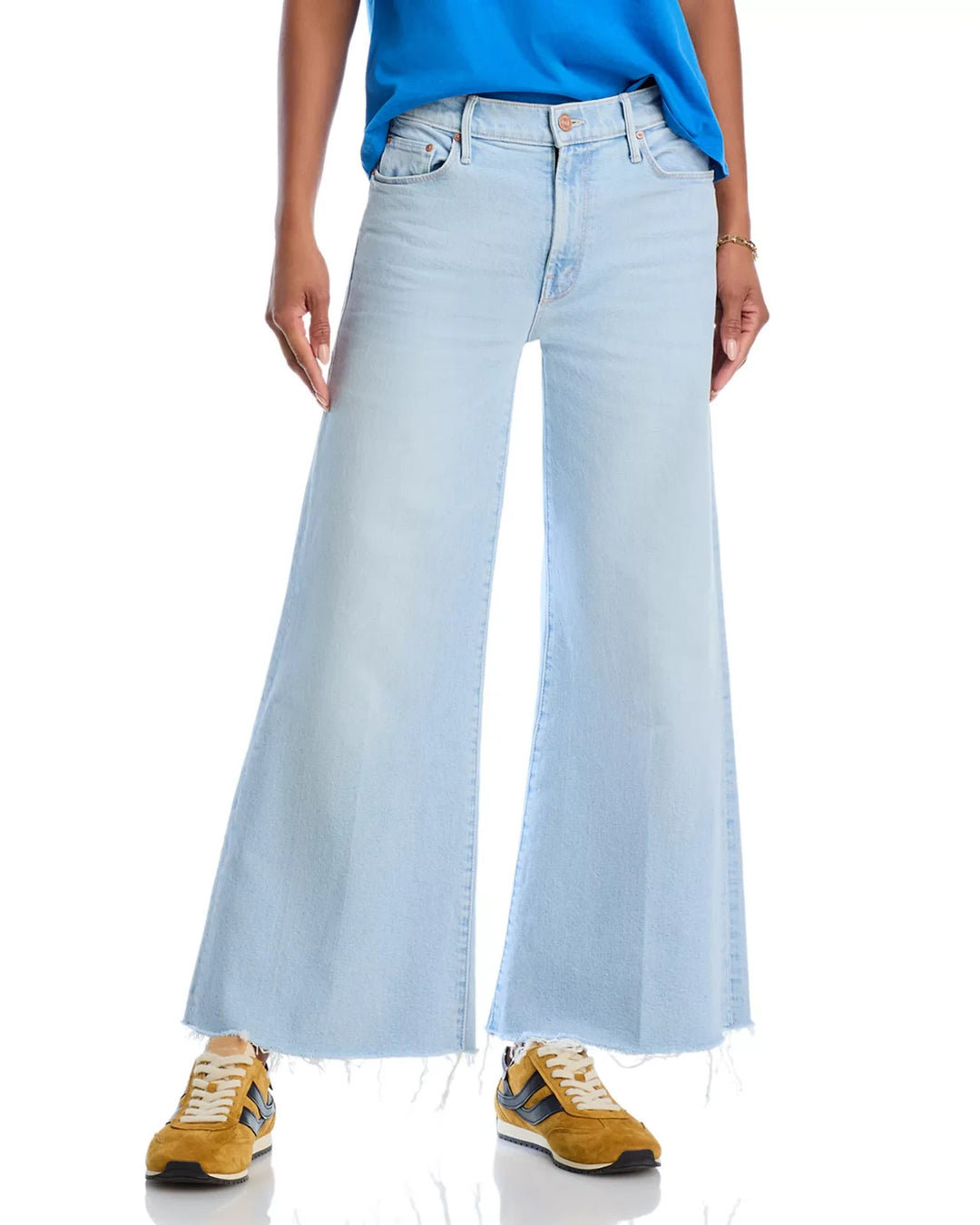 MOTHER The Twister High Rise Ankle Wide Leg Jeans MSRP $238