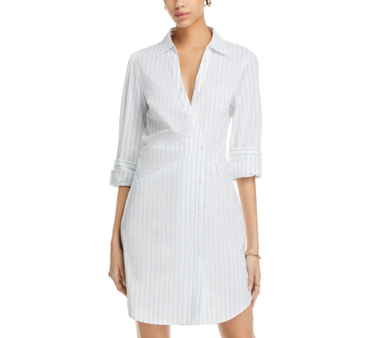 FRENCH CONNECTION Isabelle Striped Dress MSRP $88