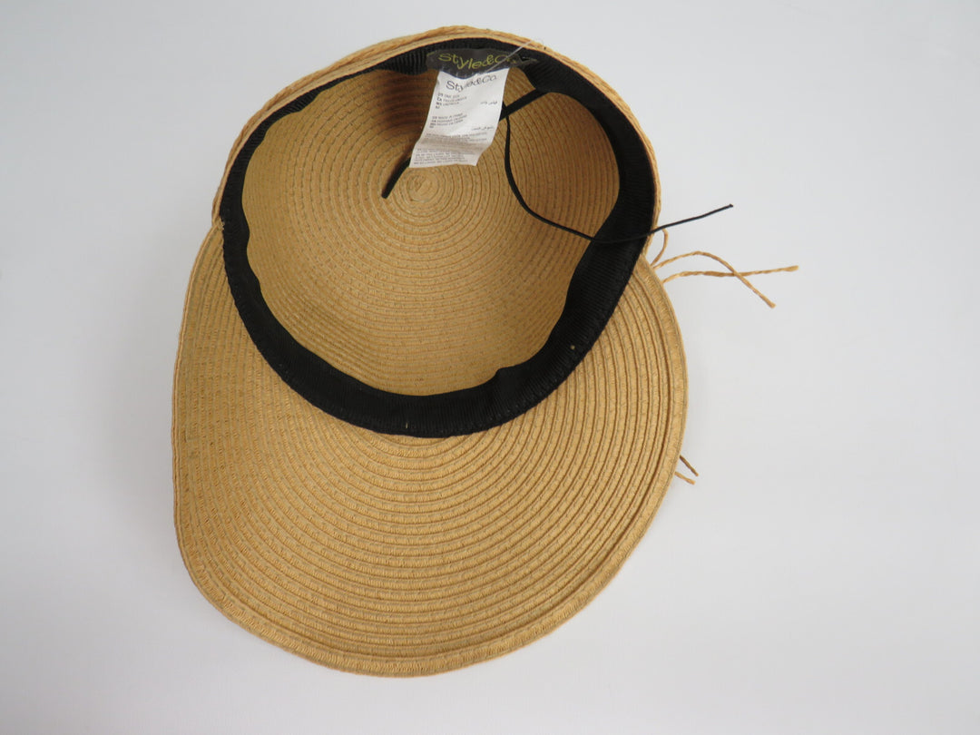 Style & Co Packable Paper Framer Hat MSRP $38 Size O/S