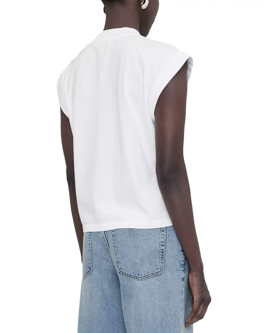 Anine Bing Caspen Boxy Tee MSRP $100