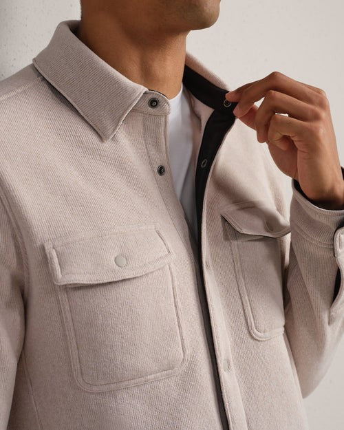 Rhone Fleece Shacket MSRP $178