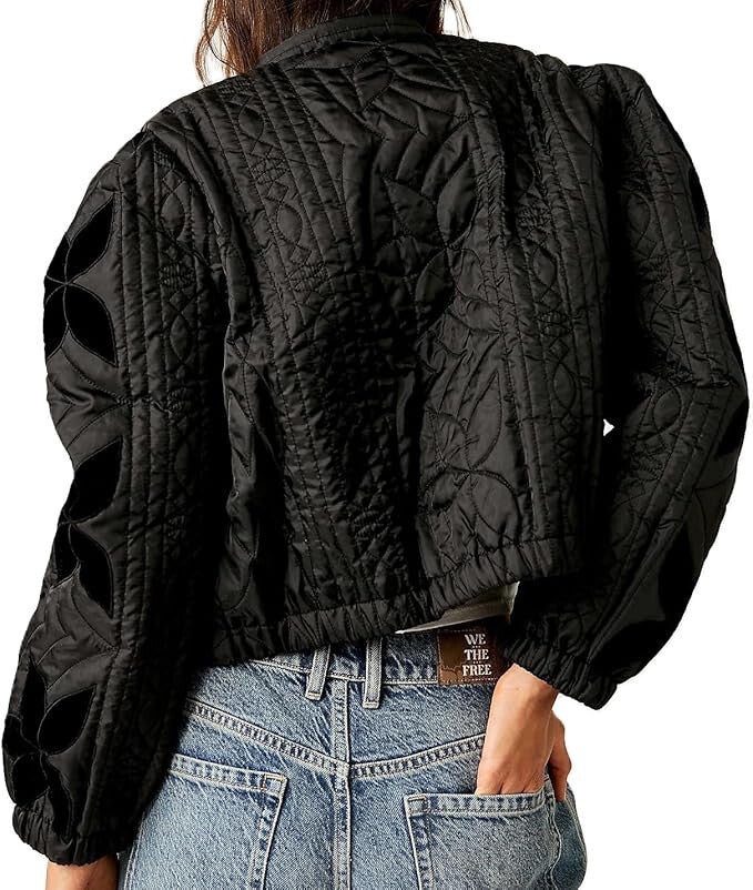 Free People Quinn Quilted Jacket MSRP $198