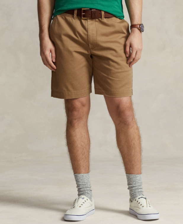 Polo Ralph Lauren Men's 8-Inch Relaxed Fit Chino Shorts MSRP $89