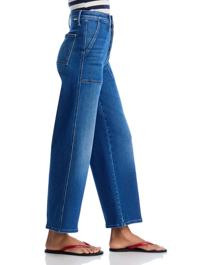 MOTHER The Stitch Up Maven Hover High Rise Jeans MSRP $268