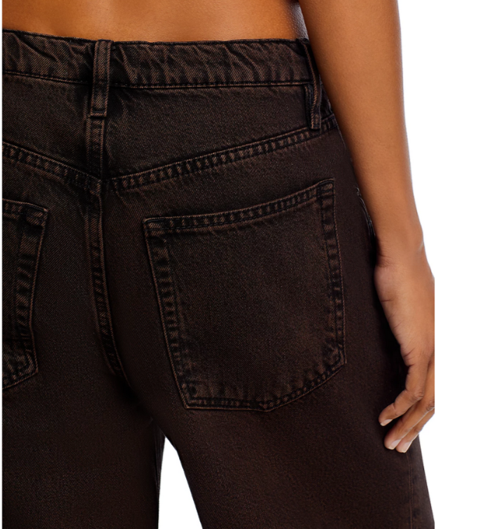 FRAME Long Barrel High Rise Jeans